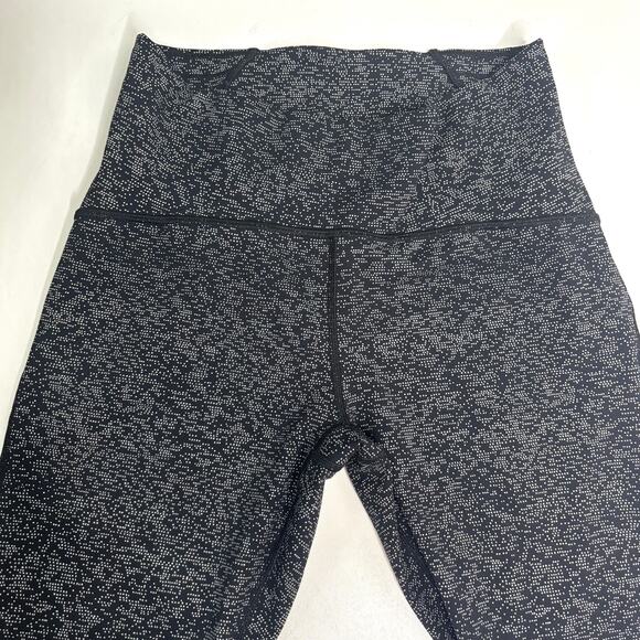Lululemon Train Times 7/8 Pant 25” Night View, White Black 8 - Picture 3 of 10